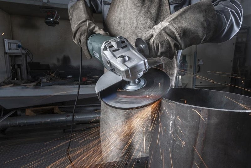 Metabo 9" Angle Grinder with Lock-On Trigger - Image 5