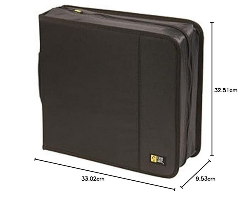 CASE LOGIC CDW-208 Capacity Classic Cd/Dvd Wallet (Black) - Image 5