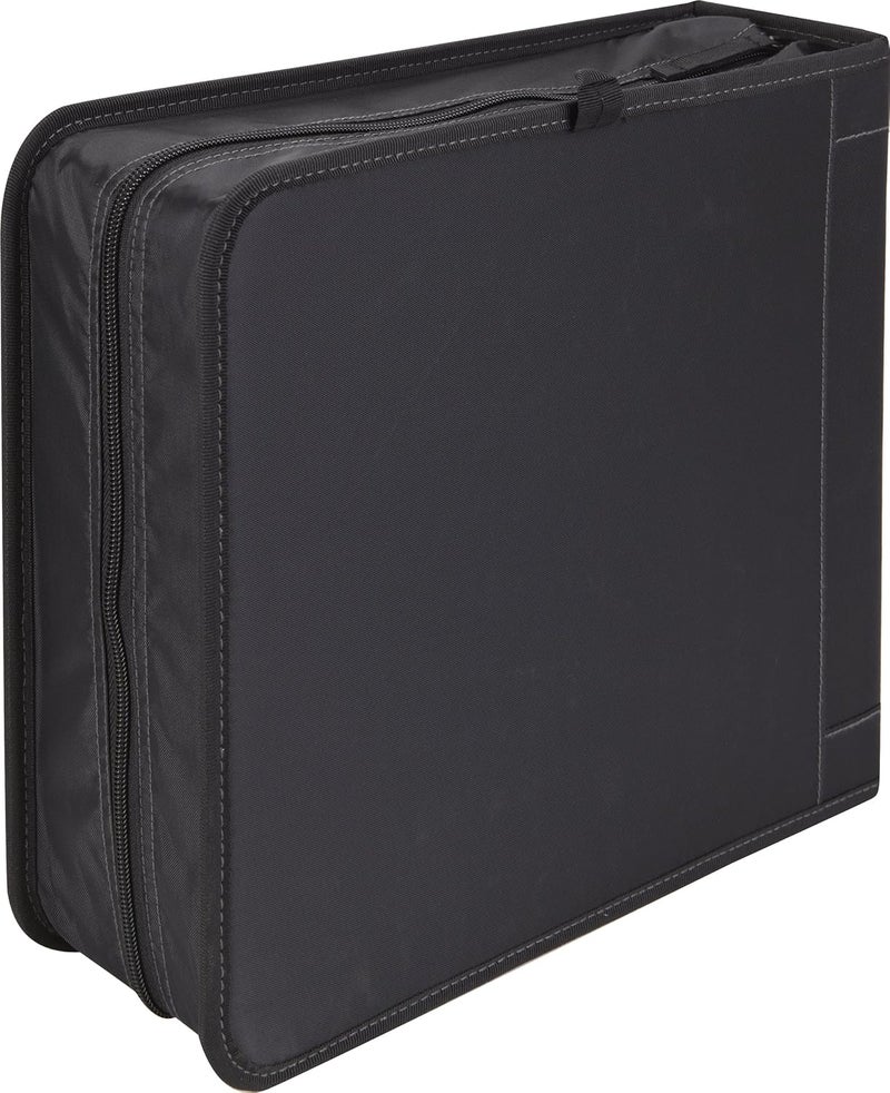 CASE LOGIC CDW-208 Capacity Classic Cd/Dvd Wallet (Black) - Image 2