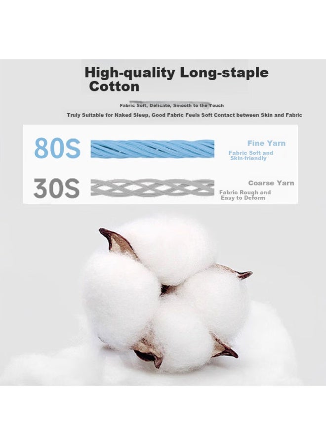 LANG SHA Langsha Men's Underwear Men's Triangle Pants 80s Pure Cotton Antibacterial Crotch Comfortable Breathable Non-crotch Mid-waist Shorts - Image 4