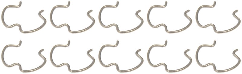 Dorman 800-801 Quick Connector Clips 4 Each-3/8 In., 1/2 In., And 5/8 In. Steel Clips, 12 Pack Universal Fit - Image 1