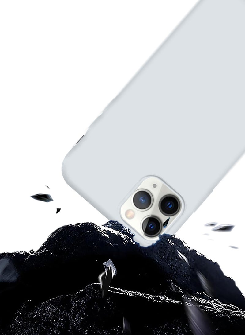 CATANES Soft Silky Silicone Case Cover for Apple iPhone 11 Pro - Full Body Protection - White - Image 5