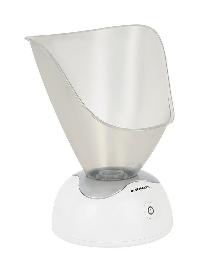 Olsenmark Professional Facial Steamer with Inhaler Attachment, Deep Moisturizing Face Sauna for Skin Care, Facial Cleansing and Pore Treatment, Compact Home Spa Beauty Device White - Image 2