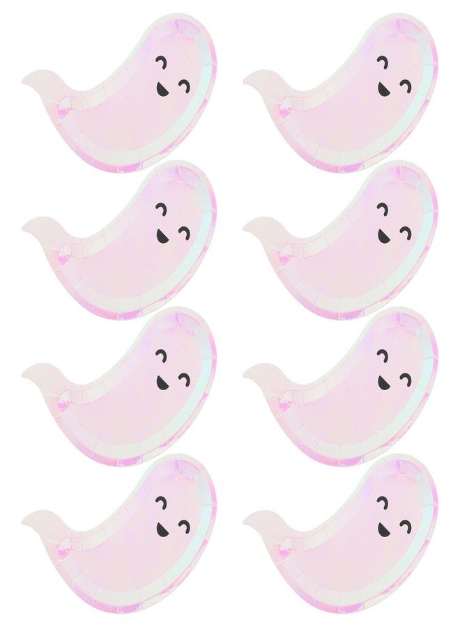 Amosfun Halloween Paper Plates 32pcs Ghost Dinner Plates Tableware for Halloween Party Candy Snacks Table Decor - Image 1