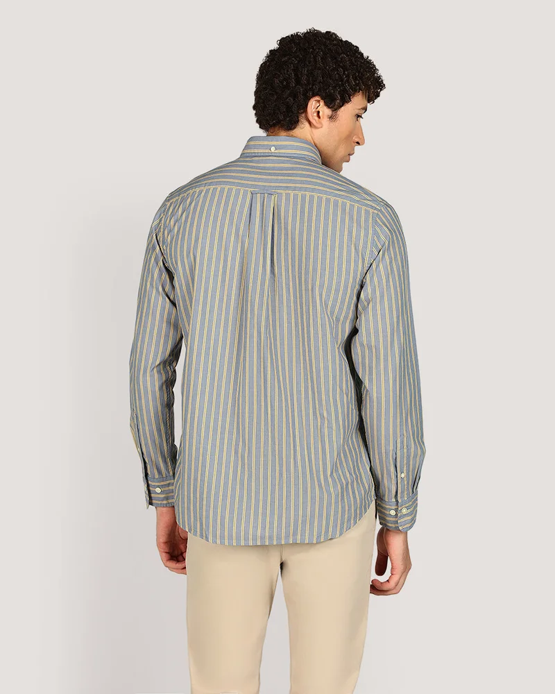 GANT  Gant Regular Archive Popl Stripe Shirt For Men for Men | Best Price UAE