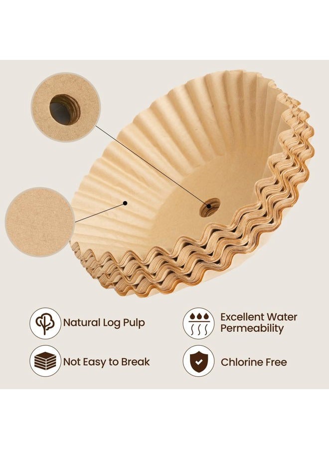 brikinte 160Pcs Perforated Coffee Filters Compatible with COLETTI Percolator Coffee Pot, Dispofsable Cafe Filter Paper for COLETTI 12Cup Coffee Pot - Image 3