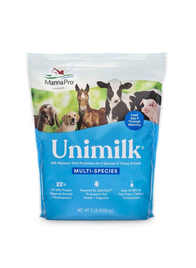 Manna Pro UniMilk Multi-Species Milk Replacer | Great for Puppies | 9 lb - Image 1