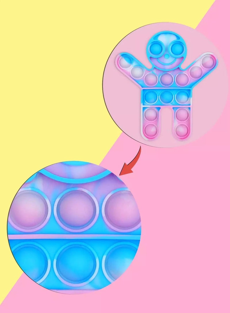 Generic 1pc Christmas Gingerbread Push Pop Bubble  - Image 3
