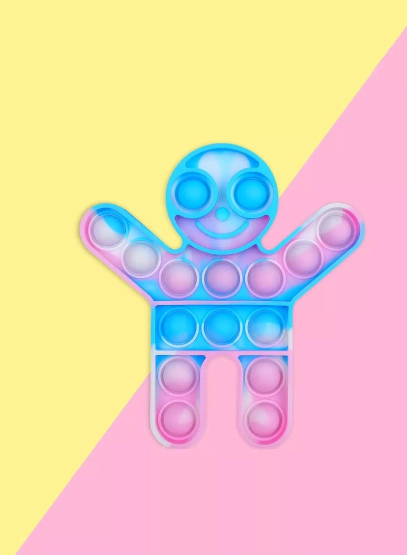 Generic 1pc Christmas Gingerbread Push Pop Bubble  - Image 2
