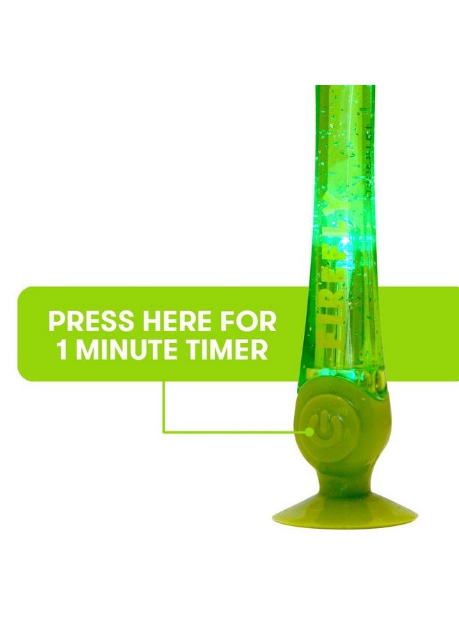Firefly - Firefly Light-Up Timer Kids Toothbrush with Suction Cup, Soft - 2 Count (Pack of 1), Assorted - Image 1