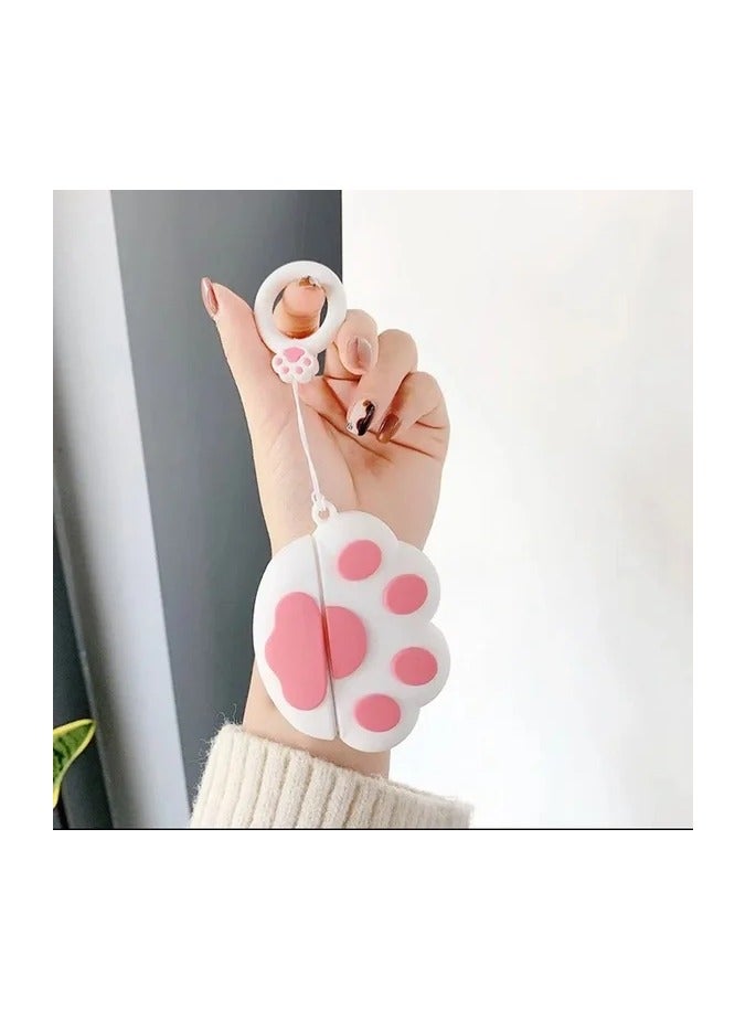 New 3D Cartoon Cute Creative Soft Silicone Shockproof Protective Case Cover with Keychain Compatible with Apple Airpods 4 - Image 2