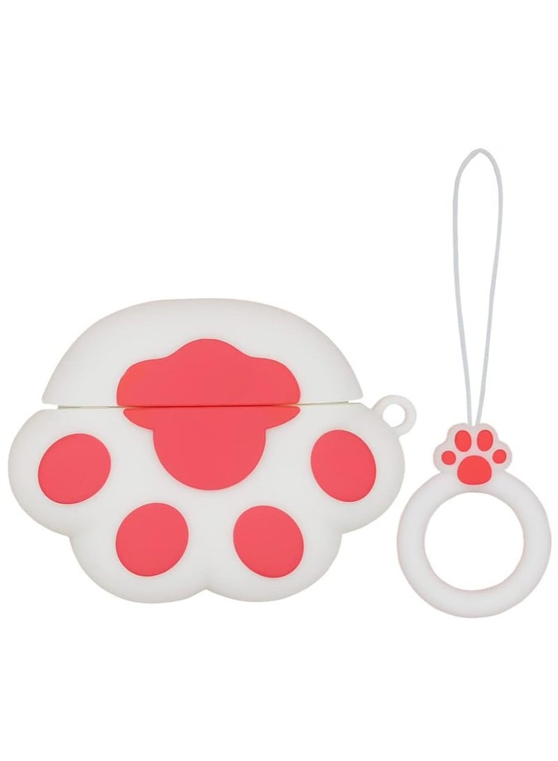 New 3D Cartoon Cute Creative Soft Silicone Shockproof Protective Case Cover with Keychain Compatible with Apple Airpods 4 - Image 1