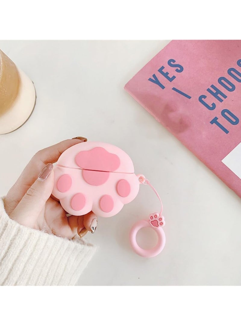 New 3D Cartoon Cute Creative Soft Silicone Shockproof Protective Case Cover with Keychain Compatible with Apple Airpods 4 - Image 4