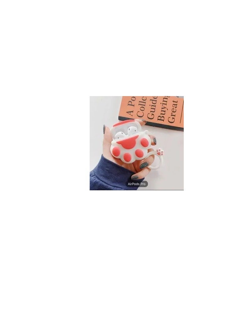 New 3D Cartoon Cute Creative Soft Silicone Shockproof Protective Case Cover with Keychain Compatible with Apple Airpods 4 - Image 5