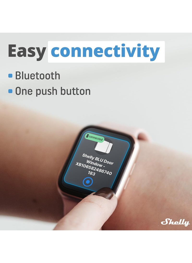 شيلي Shelly BLU Door/Window (مستشعر باب/نافذة يعمل بالبلوتوث) - أبيض - Image 5