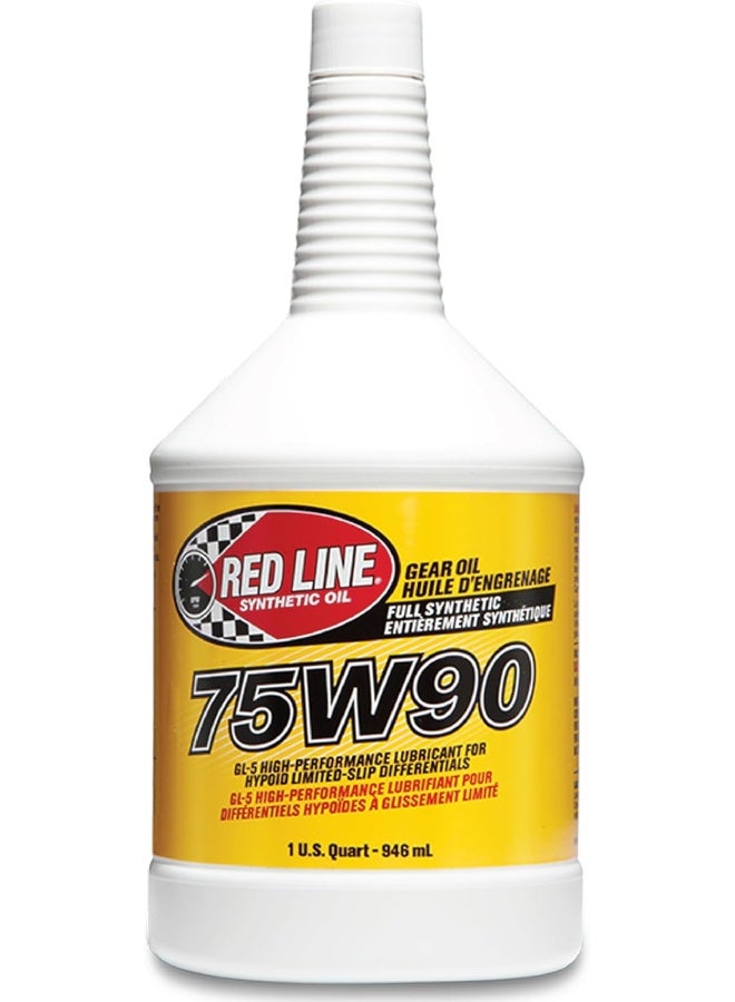 Red Line OIL 57904 (75W90) Synthetic Gear Oil - 1 Quart - Image 1
