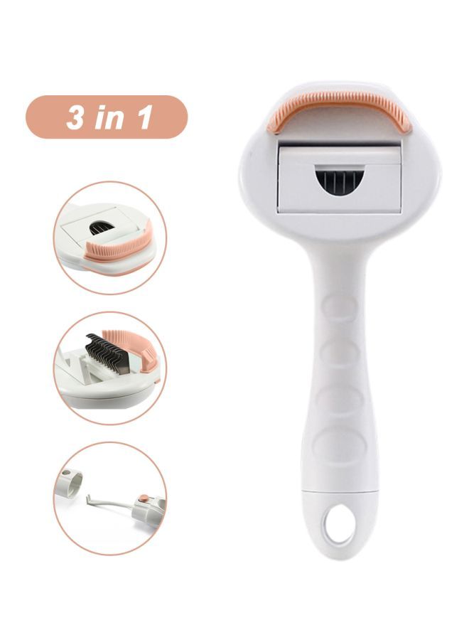 NIBEMINENT 3-In-1 Dematting Comb White/Pink 22x3.5x8.5cm - Image 3