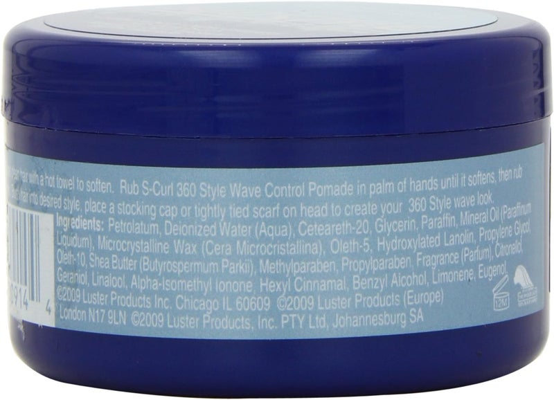 Luster's 360 Style Wave Control Pomade - 3 Ounce (Pack of 3) for Deep Waves - Image 5