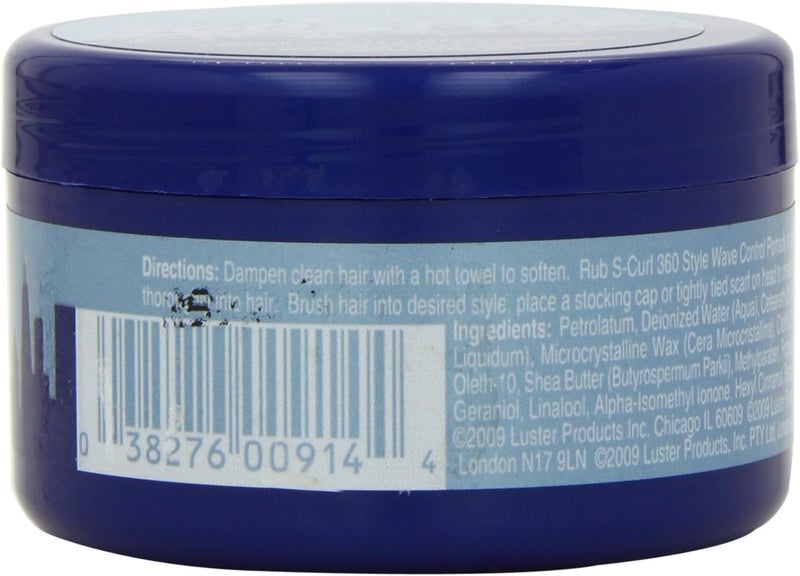 Luster's 360 Style Wave Control Pomade - 3 Ounce (Pack of 3) for Deep Waves - Image 4