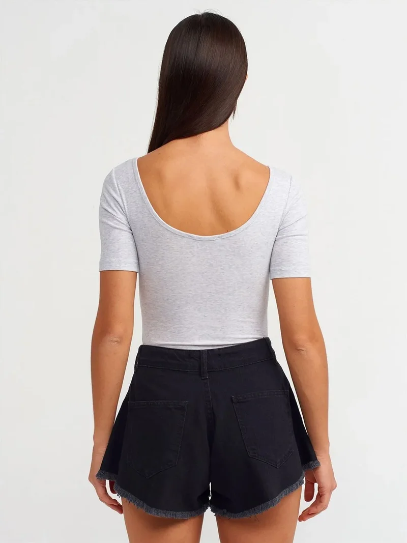 DILVIN Slim Fit Cotton Blend Unitard