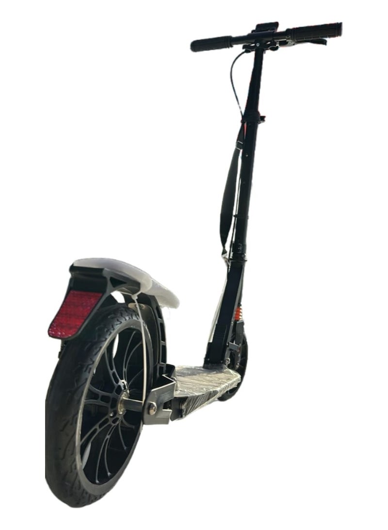 سكوتر ركل قابل للتعديل للأطفال مع فرامل قرصية - ركوب يدوي قابل للطي - Image 4