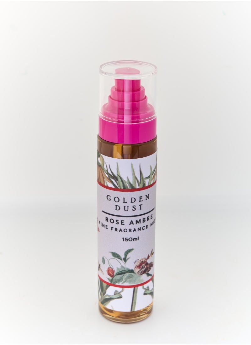 HATHOR Body Splash Perfume Golden Gust Rose Amber 