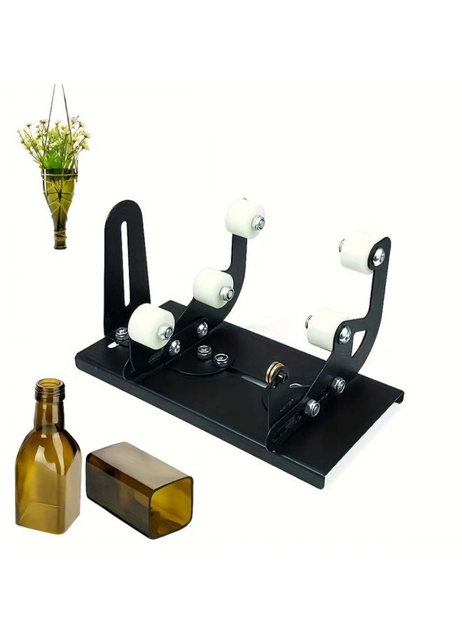 Glass Bottle Cutter Tool For Square Round Bottles Durable Metal DIY Cutting - Image 2