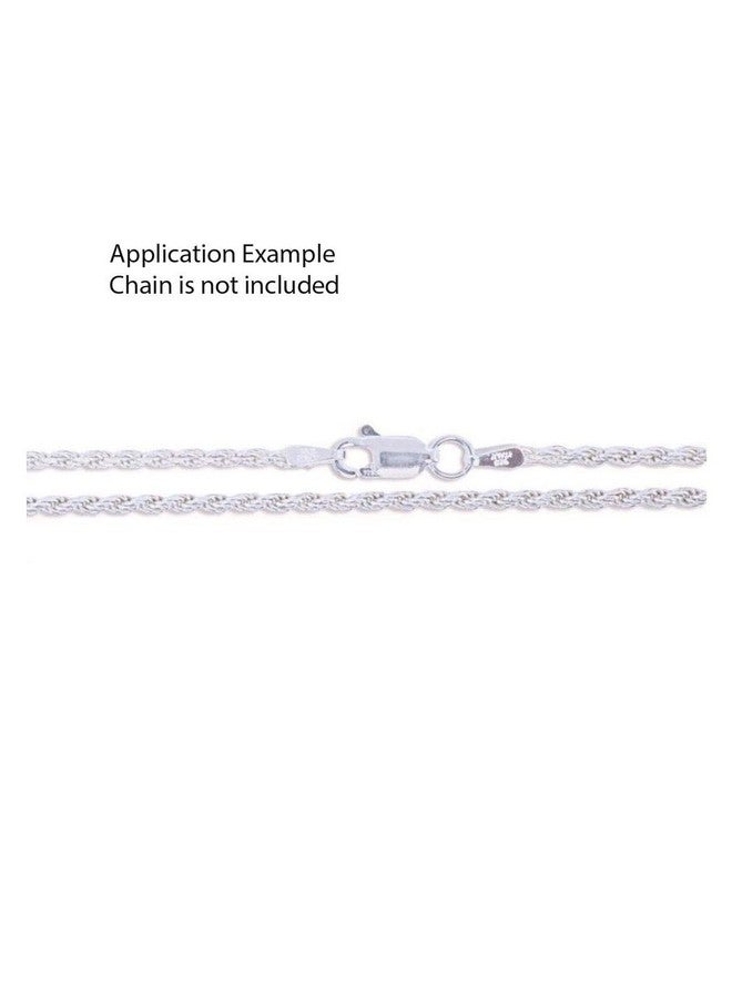 Adabele Abele Authentic 925 Sterling Silver 8Mm (0.31 Inch) Small Italian Rectangle Lobster Trigger Clasps With Jump Ring Hypoallergenic Nickel Free For Jewelry Making Ss25 Aa - Image 5