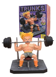 Fitness Muscle Gohan Lifting Dumbbell Model Body Decoration