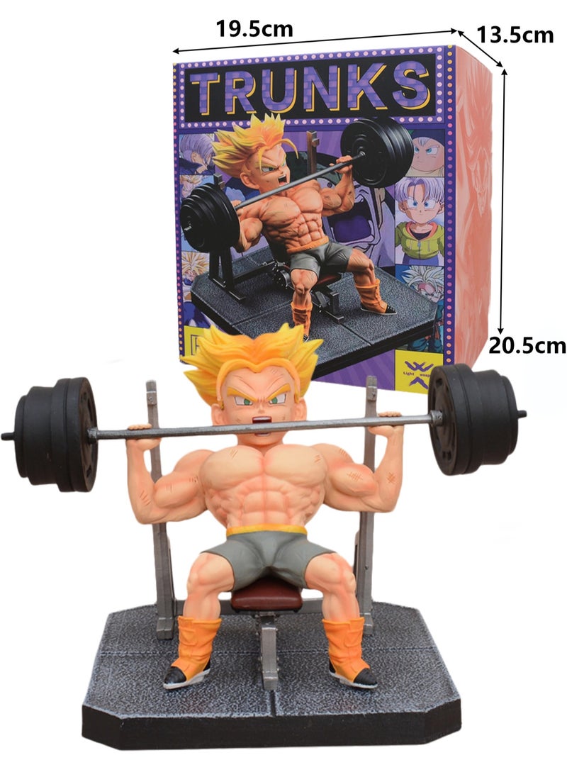 Generic - Fitness Muscle Gohan Lifting Dumbbell Model Body Decoration - Image 1