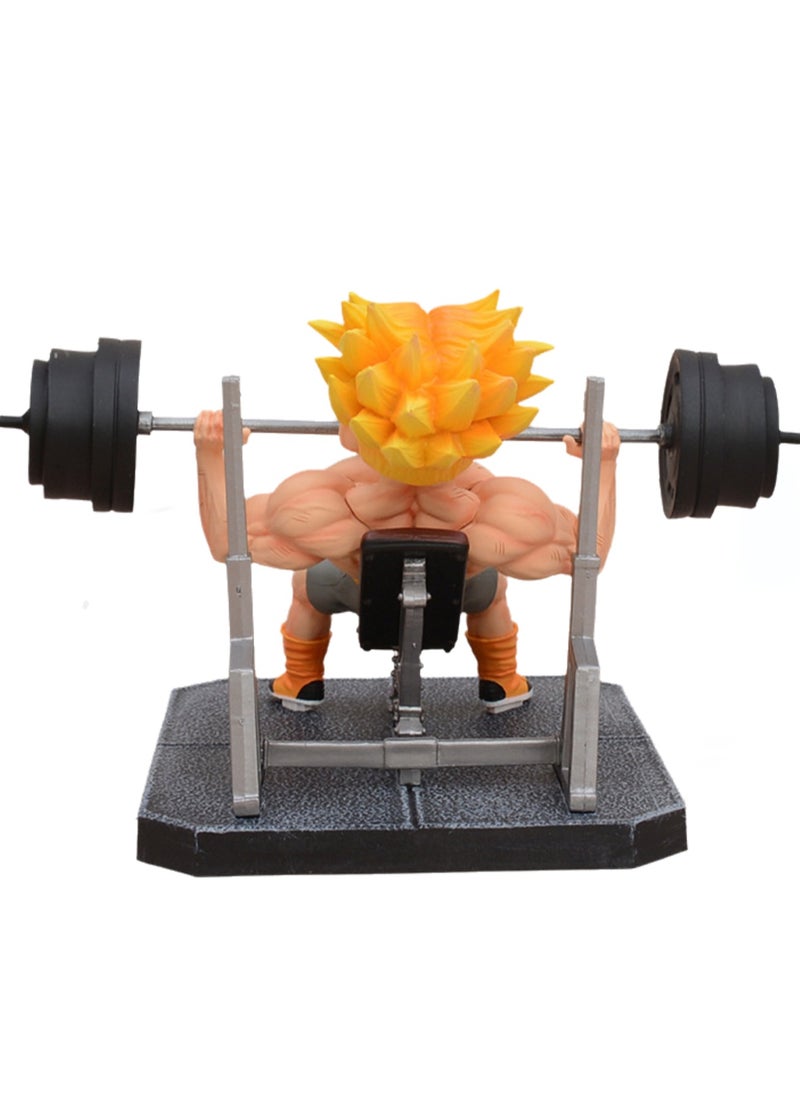 Generic - Fitness Muscle Gohan Lifting Dumbbell Model Body Decoration - Image 1