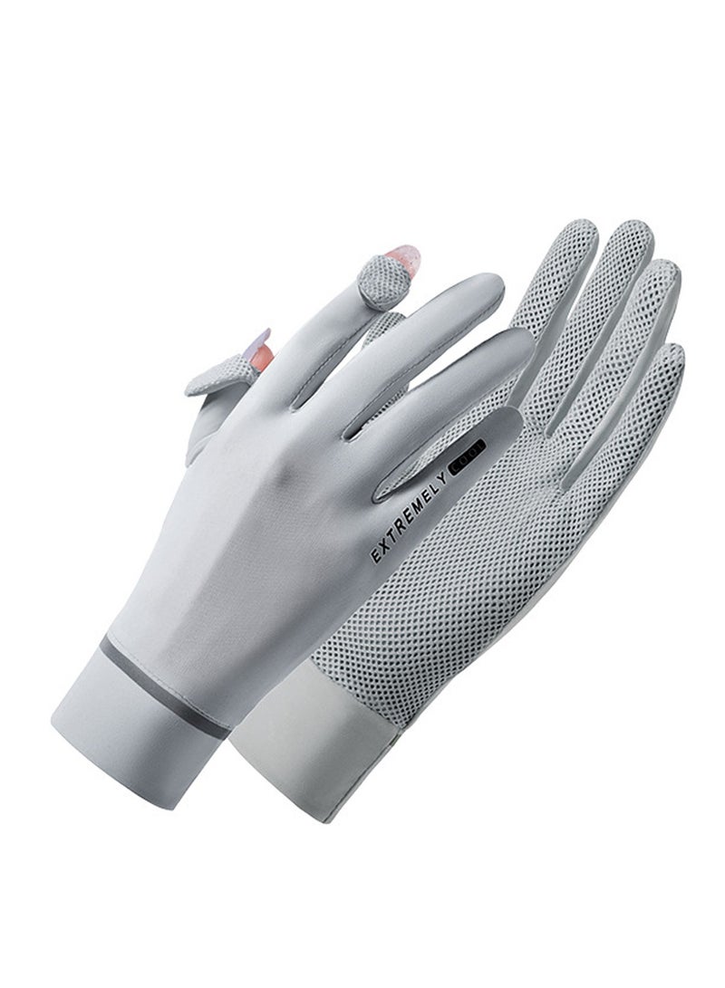 Wome Gloves UV Protection Gloves Full Finger Touchscreen Driving Gloves Summer Outdoor Gloves - Image 1