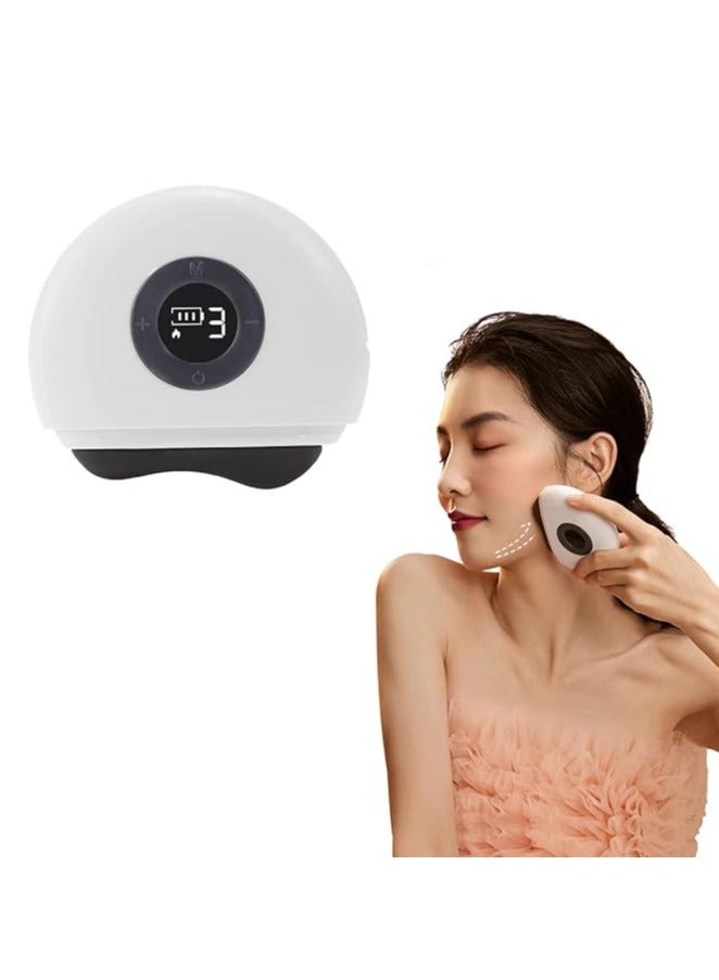Generic Smart Facial Bianstone Gua Sha Board Facial Care Massage Electric  - Image 4