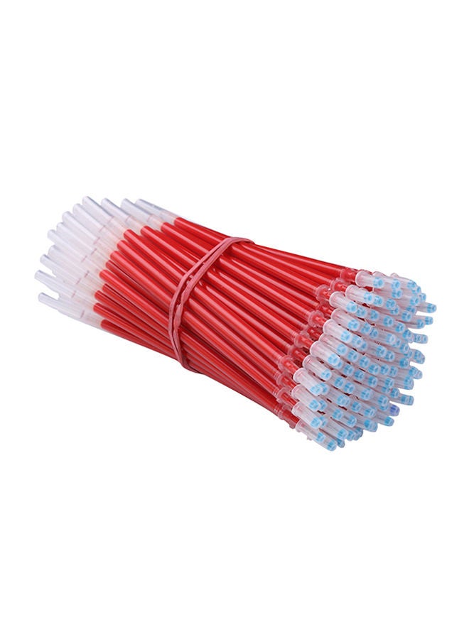 NIBEMINENT 100-Piece Gel Pen Refill Red - Image 2