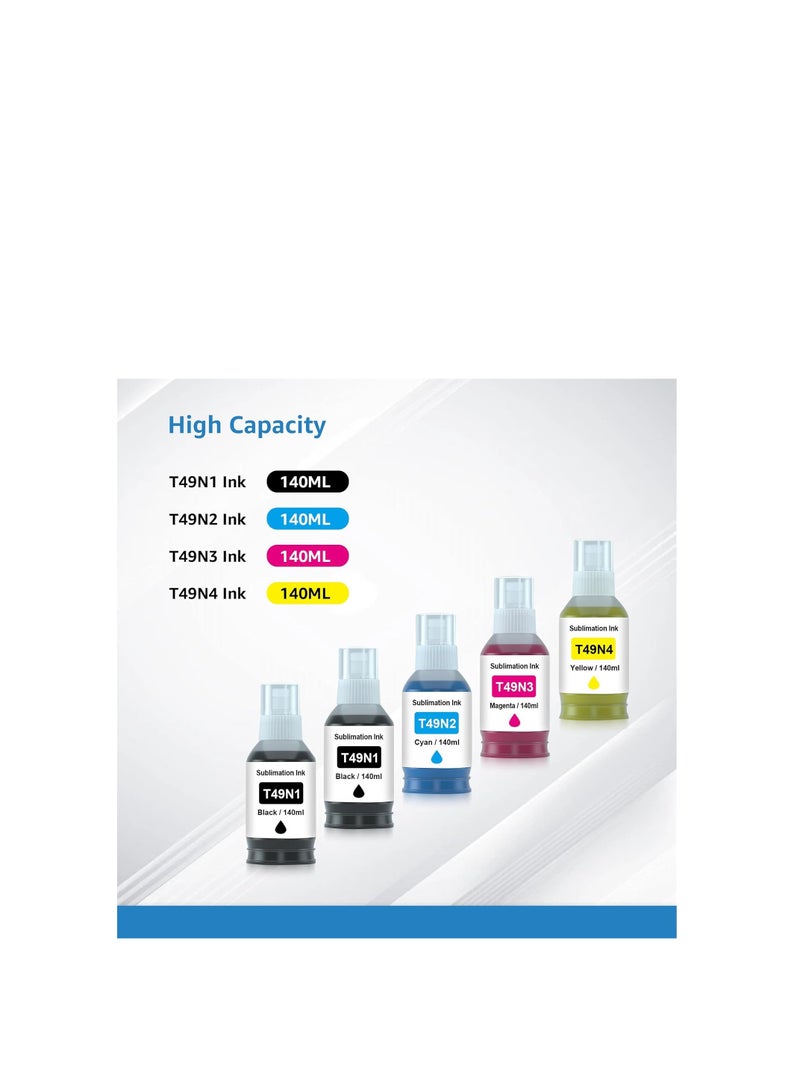 Terabyte T49N1, T49N2, T49N3, T49N4 ( Ink For EPSON PRINTER SC-F100 SC-F160 SC-F500 ) , SC2 A bottle of sublimation ink for Epson printers. It is a refill kit for the PRINTER - Image 5