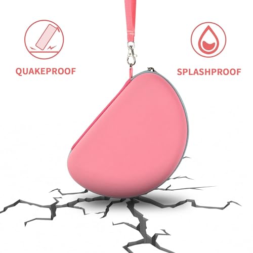 PAIYULE Headphone Case for Riwbox CT-7 Pink/for Jack CT-7S Cat Green 3.5mm/ for iClever IC-HS01/for Picun/for FosPower Bluetooth Wireless Over-Ear Headphones Headset for Kids-Box Only,Pink - Image 5