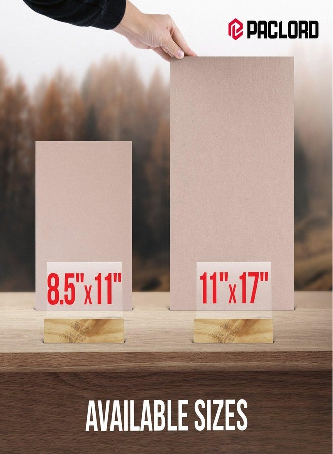Paclord 11" x 17" Brown Kraft Plain Chipboard Sheets, 45 Pt Thick – Made in USA Durable Cardboard Chipboard for Cardstock Projects, Picture Frame Backing, Scrapbooking – Bundle of 40 - Image 3