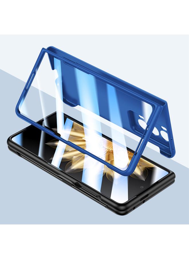 اس-توب جراب لهاتف Honor Magic V2 مزود بملمس جلدي مدمج مع قلم/صندوق أقلام - Image 5