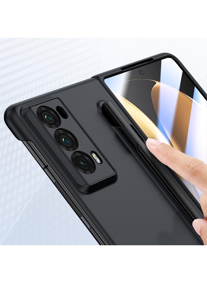 اس-توب جراب لهاتف Honor Magic V2 مزود بملمس جلدي مدمج مع قلم/صندوق أقلام - Image 3