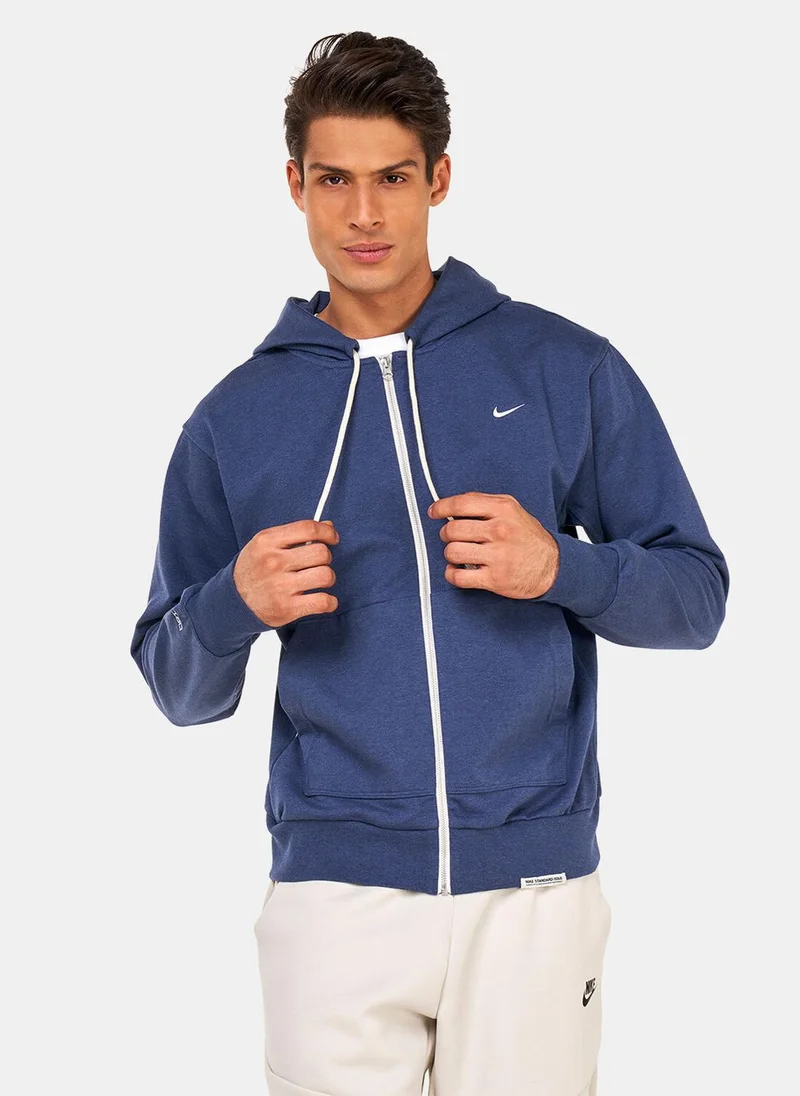 Nike Men's Standard Issue Dri-FIT Full-Zip Basketball Hoodie