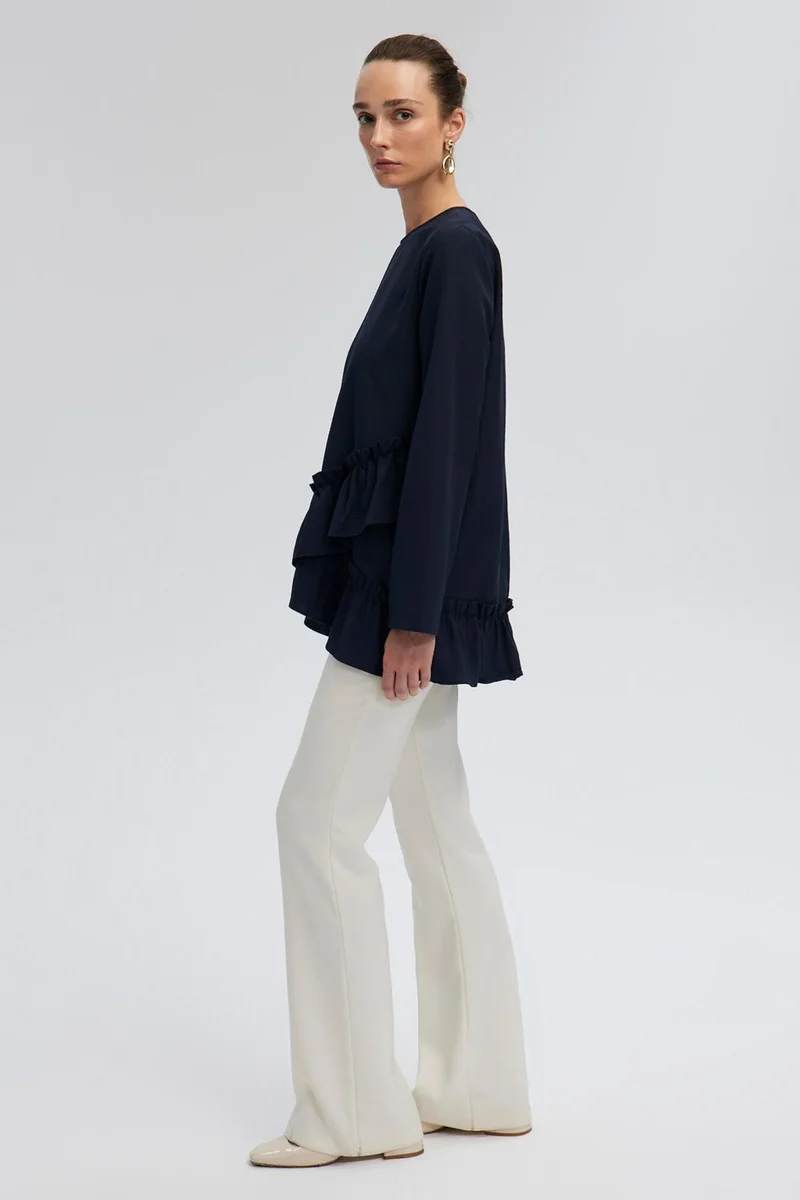 Touche Ruffle Detail Tunic