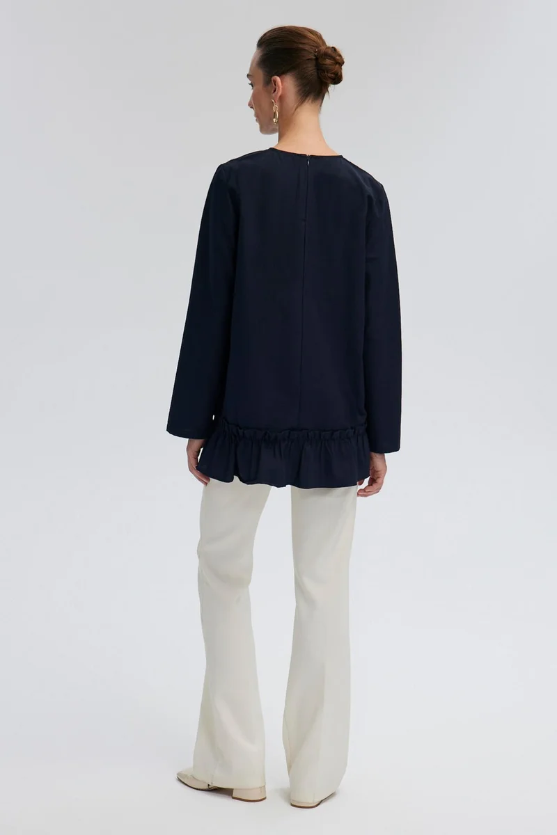 Touche Ruffle Detail Tunic