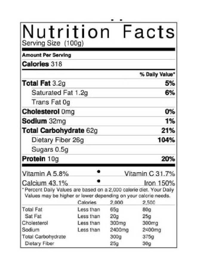 Back 2 Organics Black Pepper Whole 200g  - Image 3