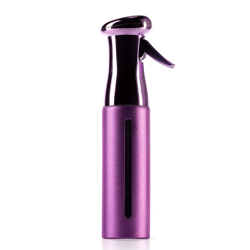 Colortrak Luminous Spray Bottle 250ml85oz Bottle with Full 360 Distribution EasyUse Pump Quick View Window to Monitor Water Level EcoFriendly Lilac