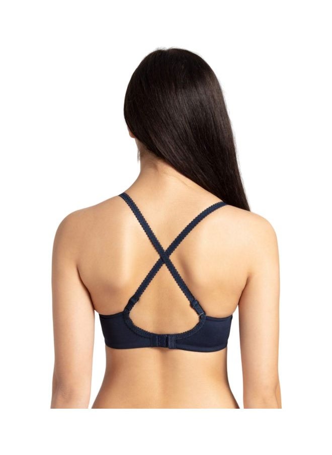 JOCKEY - Jockey 1816 Women Wire free Padded Soft Touch Microfiber Nylon Elastane Stretch Full Coverage Lace Styling Multiway T Shirt Bra - Image 1