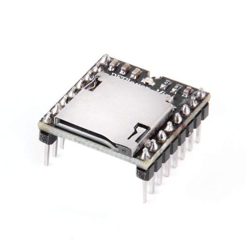 HiLetgo 2pcs mp3 Player Mini MP3 Player Audio Voice Module TF Card U Disk Board for DFPlayer Audio Voice Music Module - Image 2