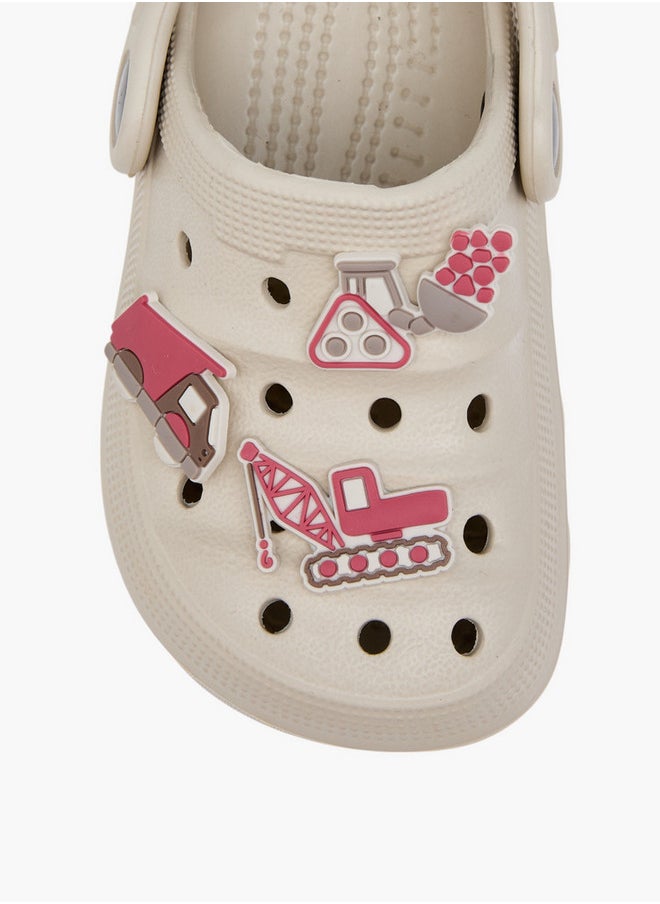 Aqua Boys Space Accent Clogs with Backstrap  - Image 4