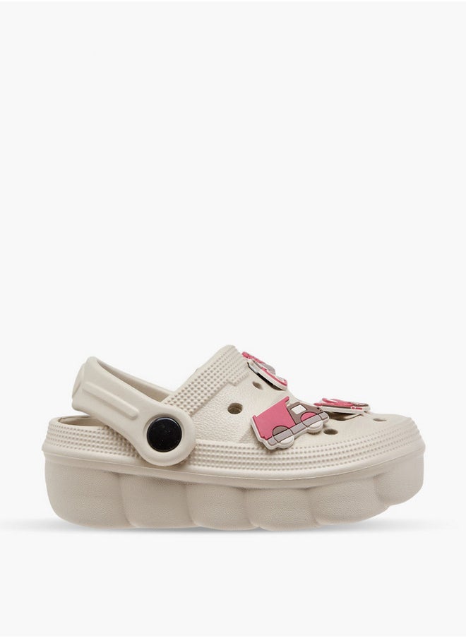 Aqua Boys Space Accent Clogs with Backstrap  - Image 3