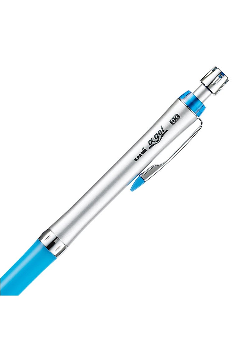 Uni Mitsubishi Pencil Pilot Uni AlphaGel Slim Mechanical Pencil 03mm Royal Blue M3807GG1P40  - Image 4