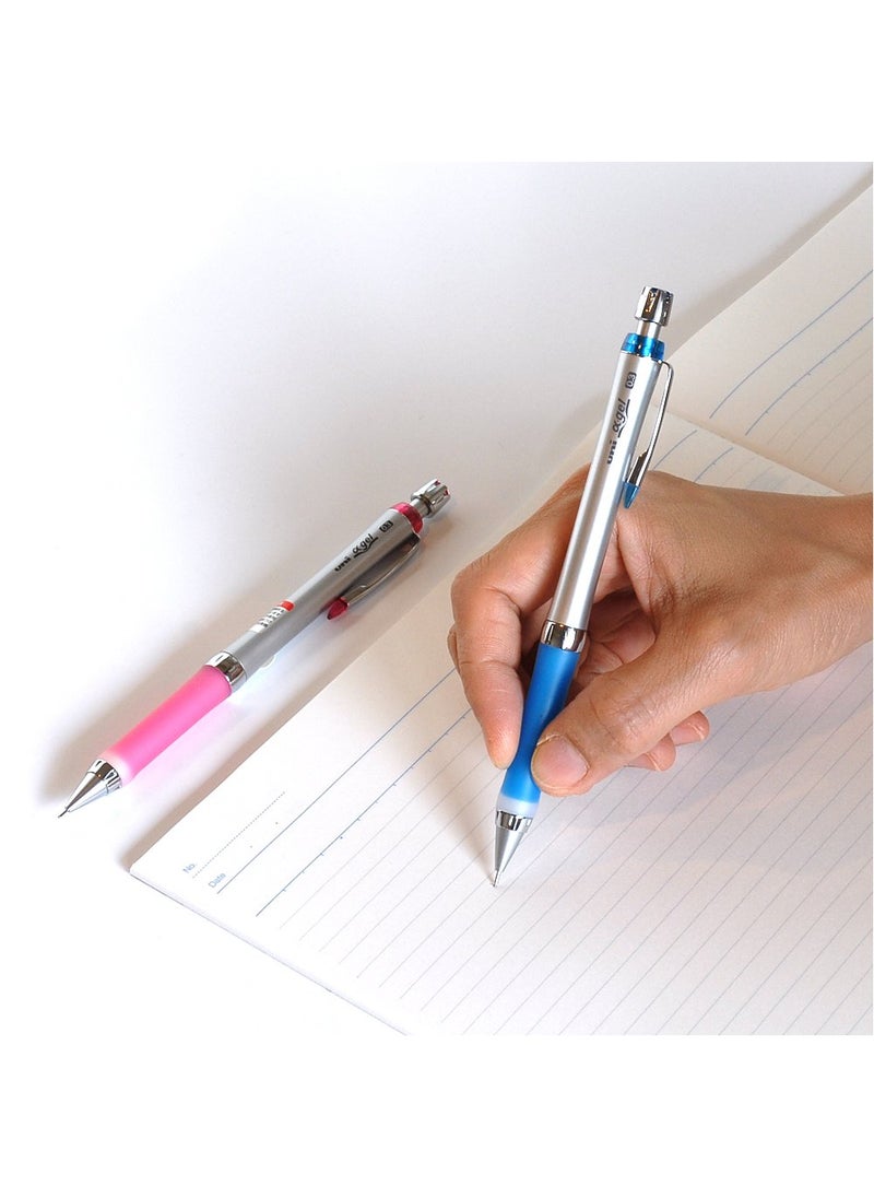 Uni Mitsubishi Pencil Pilot Uni AlphaGel Slim Mechanical Pencil 03mm Royal Blue M3807GG1P40  - Image 5